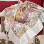 Τραπεζομάντηλο D1072-Άσπρο Teoran