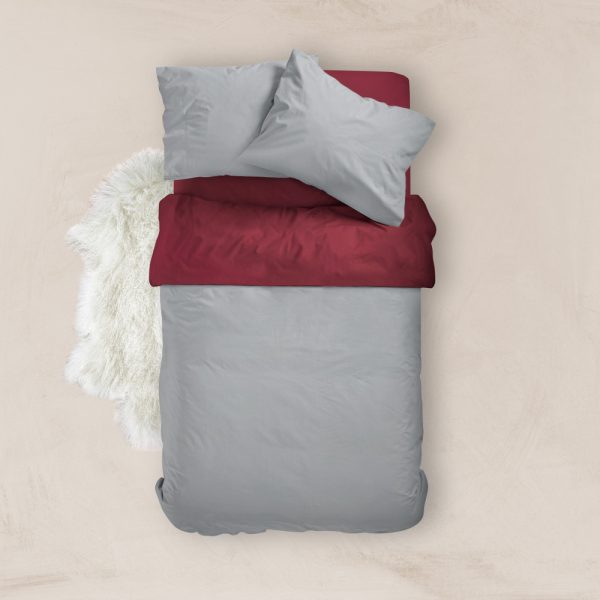 Παπλωματοθήκη Μονόχρωμη Solid Μονή Borea Home Textiles 160 x 240 cm