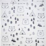 ΧΑΛΙ ΠΑΙΔΙΚΟ JUNIOR 858/CREAM BLACK - Klonaras Home Fashion