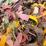 ΧΑΛΙ ΔΕΡΜΑΤΙΝΟ SHAGGY LEATHER MULTI - Klonaras Home Fashion