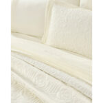 Beauty Home Σετ κουβερλί υπέρδιπλο Eros Art 12501 230x250 Εκρού - Image 3