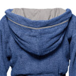 Beauty Home Μπουρνούζι με κουκούλα Art 3426 Μπλέ - Image 2