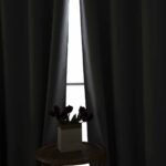 Beauty Home Ύφασμα κουρτίνας με το μέτρο Full Blackout σκίασης Total Art 8446 Φ280 Γκρι - Image 12