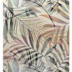 Tzikas Carpets 22373-ΛΕΥΚΟ- ΚΡΕΜ Χαλί FLORAL -133x190cm