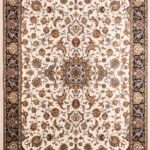 ΧΑΛΙ ROYAL SILK 003/W CREAM- Klonaras Home Fashion