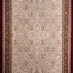 ΧΑΛΙ ROYAL SILK 1335/Z CREAM- Klonaras Home Fashion