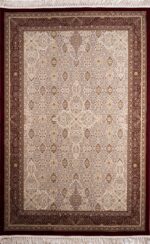 ΧΑΛΙ ROYAL SILK 1335/Z CREAM- Klonaras Home Fashion