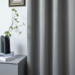 Beauty Home Ύφασμα κουρτίνας Blackout σκίασης Ideal Art 8400  Ύφασμα Φ280 Ανθρακίτης - Image 2