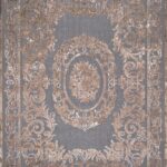 ΧΑΛΙ ZIRA 9104 GREY CREAM - Klonaras Home Fashion