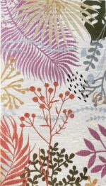 ΧΑΛΙ LEAVES 054/W - Klonaras Home Fashion