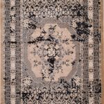 ΧΑΛΙ VELVET 4437/Anthracite Beige - Klonaras Home Fashion