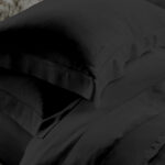 Makis Tselios Home Σετ Σεντόνια Υπέρδιπλα 240x260 Azur Black