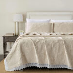 Κουβέρτα Ζακάρ Σετ Rosa Υπέρδιπλη Borea Home Textiles