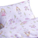 Beauty Home Σετ σεντόνια μονά Mirabelle Art 6233 170x260 Λιλά - Image 2