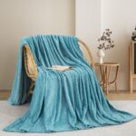 ΚΟΥΒΕΡΤΑ  FLEECE ΗΜΙΔΙΠΛΟ 180X240 ADAM HOME (550)  AQUA(25)