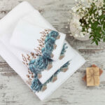 Πετσέτες Σετ 2ΤΜΧ Sapphira Borea Home Textiles