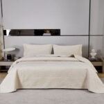 Κουβερλί Mandy (Ivory) Liolios Home- 240X260
