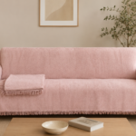 Ριχτάρι Διθέσιο(170Χ240) τριθέσιο(170Χ300) Wave Ροζ- Borea Home Textiles