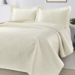 Beauty Home Σετ Κουβερλί υπέρδιπλο Aidna Art 12310 230x250 Εκρού