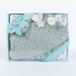 Κουβέρτα Αγκαλιάς Σετ Συννεφάκι σε Κουτί Borea Home Textiles