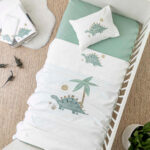 Κουβέρτα Πικέ Κούνιας Stompy Borea Home Textiles