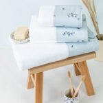 Πετσέτες Σετ 3ΤΜΧ Campanula Borea Home Textiles - Image 3