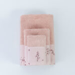 Πετσέτες Σετ 3ΤΜΧ Campanula Borea Home Textiles - Image 5