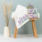 Πετσέτες Σετ 3ΤΜΧ Forget me Not Borea Home Textiles