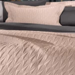 Σετ 3τμχ Κουβερλί Ruby Old Pink 240x250- Guy Laroche - Image 4