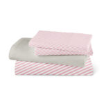 Σεντόνια Εμπριμέ Σετ Diagonal Υπέρδιπλα Με Λάστιχο Borea Home Textiles - Image 3