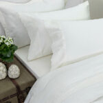 Σεντόνια Με Δαντέλα Σετ Νεφέλη Υπέρδιπλα Borea Home Textiles