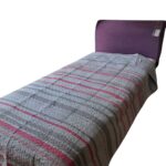 Κουβερλί 160Χ240 Stripes γκρί-φούξ- Nima Home