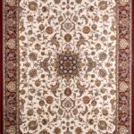 ΧΑΛΙ ROYAL SILK 003/C CREAM- Klonaras Home Fashion