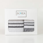 Πετσέτες Σετ 3ΤΜΧ Jill σε Κουτί Borea Home Textiles - Image 20