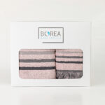 Πετσέτες Σετ 3ΤΜΧ Jill σε Κουτί Borea Home Textiles - Image 19
