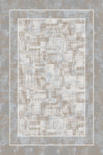 ΧΑΛΙ VELVET MODERN 9252/Beige White - Klonaras Home Fashion