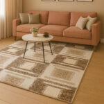 Beauty Home Χαλί Puffy Art 9658 Μπεζ - Image 2