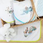 Πάνα Αγκαλιάς Φανελένια Για Αγόρι Borea Home Textiles