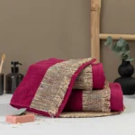 Πετσέτες Σετ 3ΤΜΧ Siesta Borea Home Textiles