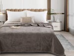 Κουβέρτα Fleece JF09 Taupe- Liolios Home
