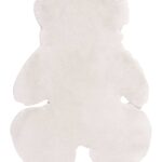 Παιδικό Χαλί BOUND WHITE TEDDY BEAR MADI Homeware
