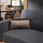 Μαξιλαροθήκη Velvet 03 Με Κρόσι Teoran - Image 2