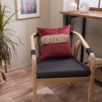 Μαξιλαροθήκη Velvet 10 Με Κρόσι Teoran