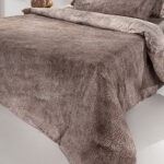Σετ 3τμχ. Σεντόνια Safari Choco 180X265- Guy Laroche