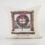 Μαξιλάρι Διακοσμητικό Χριστουγεννιάτικο Printed Σχέδιο 106 Borea Home Textiles