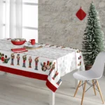Τραβέρσα Χριστουγεννιάτικη Nutcracker Borea Home Textiles 50 x 180 cm