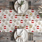Καρέ Χριστουγεννιάτικο Merry Christmas Borea Home Textiles