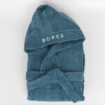 Μπουρνούζι Εφηβικό Με Κουκούλα Teenager Borea Home Textiles - Image 6