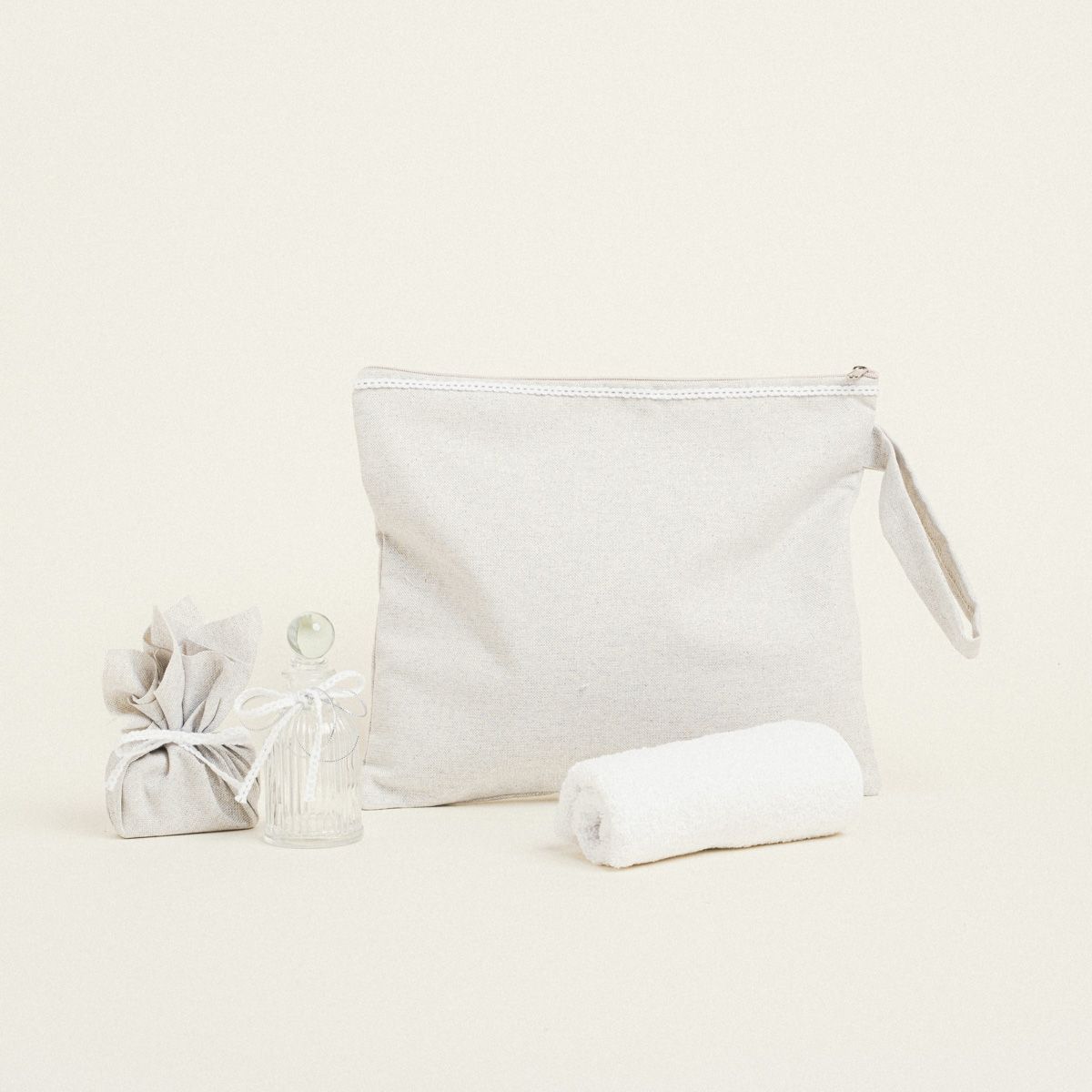 Beauty Home ΝΕΣΕΣΕΡ ΛΑΔΟΣΕΤ ΓΚΡΙ ΑΣΗΜΙ LUREX