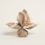 Beauty Home ΜΑΝΤΗΛΙ ΛΙΝΑΤΣΑ ΜΕ ΕΚΡΟΥ ΒΑΜΒΑΚΕΡΗ ΔΑΝΤΕΛΑ